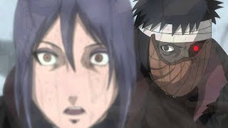 Obito Uchiha vs Konan  Konan’s DEATH [upl. by Rekcut958]