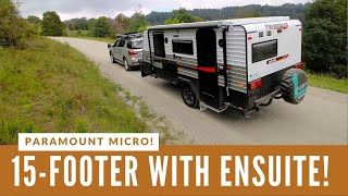 COMPACT POPTOP VAN LOADS OF FEATURES Paramount Caravans Micro has an exciting layout [upl. by Rask]