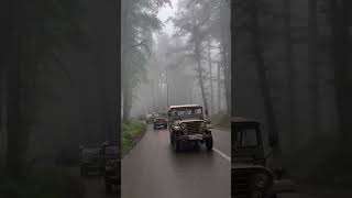 A rainy day with a lovely song in the roud of the north of IRI [upl. by Eidlog]