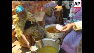 Refugees at Mornie camp [upl. by Christmas]