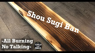 How To DIY Shou Sugi Ban Torch Wood Burning Step By Step [upl. by Leisam]