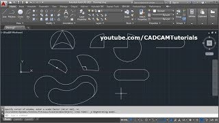 AutoCAD Arc Command Tutorial Complete [upl. by Lalita645]