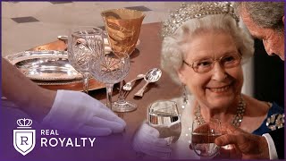 The Strict Table Manners Every Royal Must Follow  Royal Recipes  Real Royalty [upl. by Ardnekat]