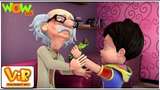 Vir The Robot Boy  Hindi Cartoon shows For Kids  Mad Max bana dadaji  Animated cartoon Wow Kidz [upl. by Aluin]