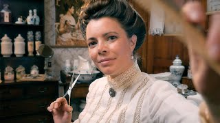 The Hair Parlour  ASMR Roleplay Edwardian Era haircut brushing shampoo scalp exam amp massage [upl. by Menides334]