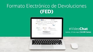 VideoChat Solicitud para devolución del Formato Electrónico de Devoluciones [upl. by Elkraps588]