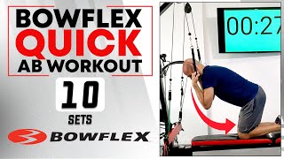 Bowflex Ab Workout  Core Bowflex Abs [upl. by Aynatal]