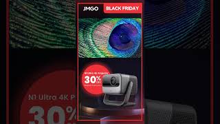 JMGO N1 Ultra Black Friday Deal4K Home Laser Projector [upl. by Marrilee]