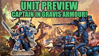 Brand New Gravis Captain Revealed │ Warhammer 40k 9th Edition Unit Preview [upl. by Averil]