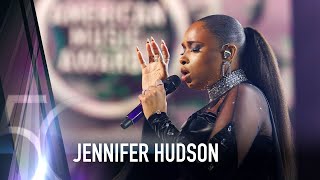 Jennifer Hudson Pays Tribute to Whitney Houston  AMAs 50th Anniversary Special [upl. by Thorwald]