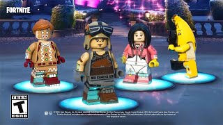 Fortnite LEGO® Skins Using Emotes [upl. by Templas]