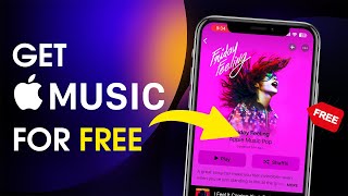 How to Get Apple Music for Free in 2024 [upl. by Nolyat]