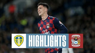 Leeds United v Coventry City highlights [upl. by Vikki]