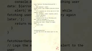 NW0437 error handling in javascript try catch finally 1 [upl. by Rena635]