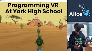 Programming Virtual Worlds With Alice 3 And Oculus Virtual Reality In Education [upl. by Nnylylloh]