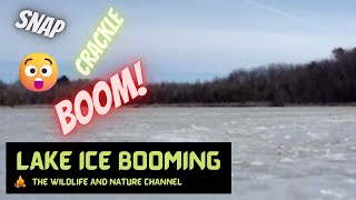 Frozen Lake Ice Booming Sounds  Ice Quake [upl. by Maidie]