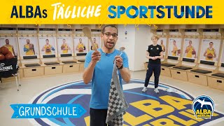 Grundschule 3  Papierflieger  ALBAs tägliche Sportstunde [upl. by Orose]