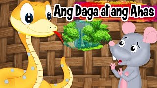 Ang Daga at ang Ahas  Kwentong Pambata COMPILATION 12 MINS  Filipino Moral Stories [upl. by Idid]