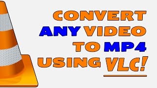 Convert video to mp4  How to Convert video files to mp4 using VLC Media Player [upl. by Rennug]