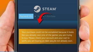 Steam Your Purchase has not been completed your credit card information has been declined [upl. by Gresham911]