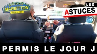 Marietton Astuces  Le jour J examen pratique du permis de conduire [upl. by Leahcimauhsoj]