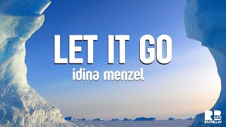 Idina Menzel  Let It Go Karaoke Version [upl. by Ecirpak792]