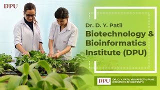 Dr D Y Patil Biotechnology amp Bioinformatics Institute DPU [upl. by Kiah48]