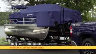 SUN TRACKER QuickLift™ Bimini Top and RailLock™ Mooring Cover [upl. by Alleda396]