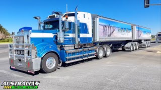 Australian Kenworth T909 Compilation 4 [upl. by Kolk947]