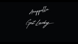 Daft Punk  Get Lucky Vocoder Acappella [upl. by Namaan9]