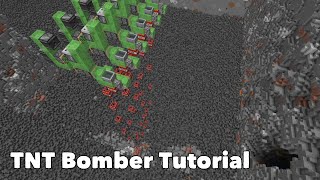 Minecraft Tutorial  Flying TNT Bomber 116 [upl. by Zacherie]