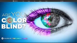 Colorlite color vision test and correction glasses for color blindness online ordeing intro [upl. by Stafani209]