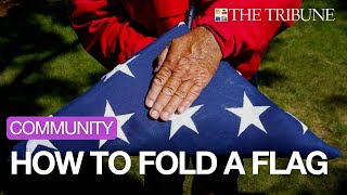 How To Fold An American Flag [upl. by Janine235]