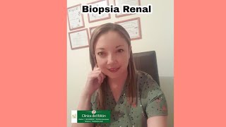 Biopsia Renal ¿Porqué es importante realizarla 👩‍⚕️🩺 [upl. by Etnud]