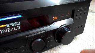 Sony STRDE845 Receiver LookOverview [upl. by Mcadams]