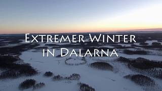 Extremer Winter in Dalarna Schweden [upl. by Novello940]