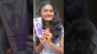 using curl up cream curlyhair review youtubeshorts shorts subscribe [upl. by Johnath]