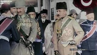 Enver Paşa  Kafkasya Marşı  Edit [upl. by Soble743]