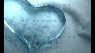 Ich will für immer mit dir zusammen sein  lyrics [upl. by Ahsea]