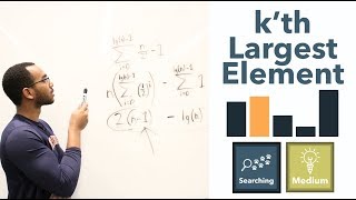 Find the kth Largest or Smallest Element of an Array From Sorting To Heaps To Partitioning [upl. by Ydne934]