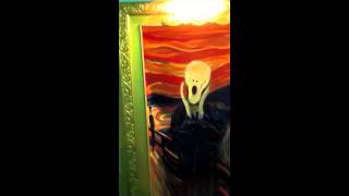 The Scream Living Painting [upl. by Yla816]