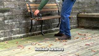 How to Clean and Prep Wood or Deck for Staining [upl. by Coulombe]