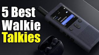 5 Best Walkie Talkies 2023 [upl. by Venita]