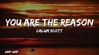 Calum Scott  You Are The Reason Lyrics [upl. by Jaf]