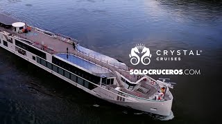 Crystal Cruises ¡los cruceros fluviales más premiados [upl. by Enovad288]