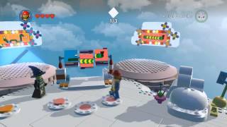 Cloud Cuckoo Land all collectibles fireworksred bricksboxes  The LEGO Movie Videogame [upl. by Fernandina]