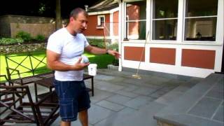 Cleaning A Bluestone Patio  Introduction Video [upl. by Erot]