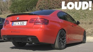 430HP BMW 335i E92 wAkrapovič Exhaust [upl. by Ahsieym]