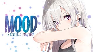 「Nightcore」→24kGoldn  Mood Lyrics ft Iann Dior [upl. by Aicnom]