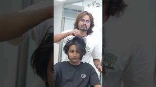 shanuzzsaloon hairstyle haircut reels reels shanuzzunisexsalon shorts virlashort status [upl. by Arrac732]